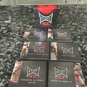 TAPOUT XT EXTREME TRAINING EXERCISE 6 DISCS